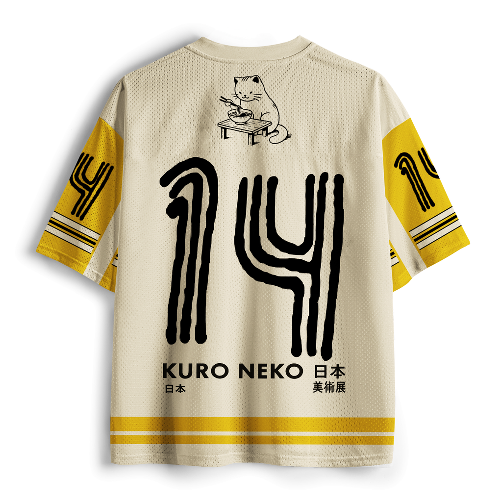 Japanese Mesh Jersey for Streetwear