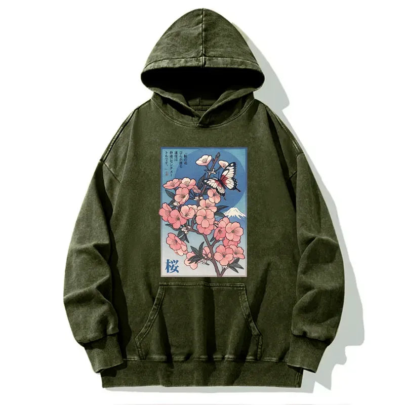 Unisex Japanese Art Hoodie Trendy