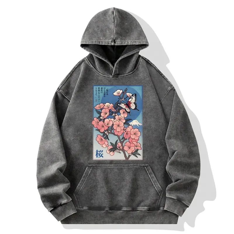 Unisex Japanese Art Hoodie Trendy