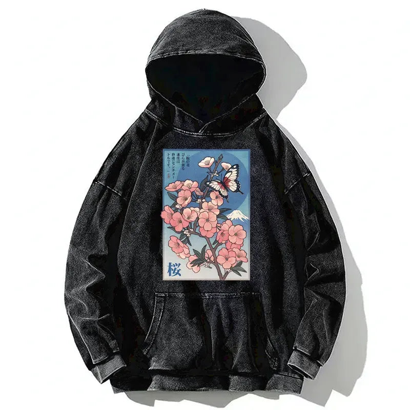 Unisex Japanese Art Hoodie Trendy