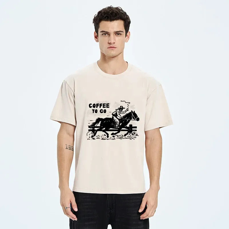 Japanese Vintage Cowboy T-Shirt for Everyday