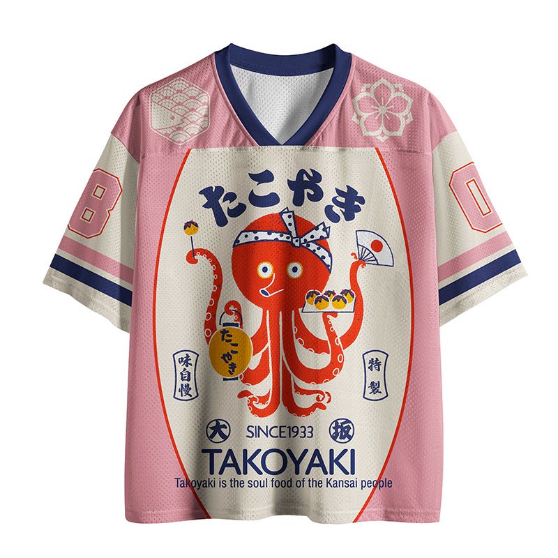 Japanese Mesh Jersey for Streetwear