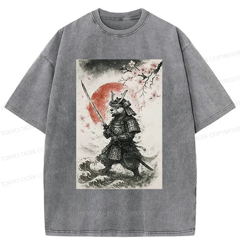 Otter Samurai T-Shirt for Daily Wear
