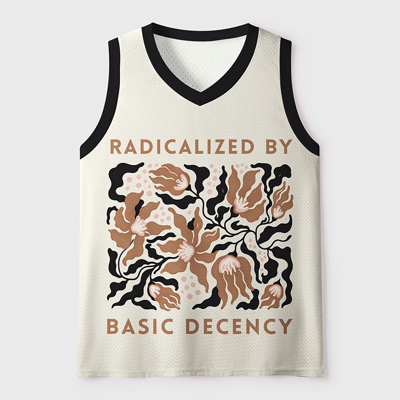 Kyoto-Lion Radicalized By Basic Decency Mesh Tank Top