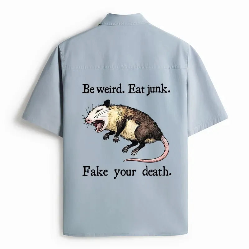 Funny Japanese Kyoto Lion Possum Shirt