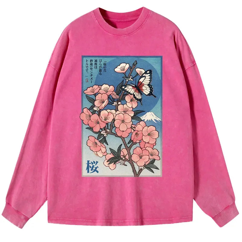 Washed Long Sleeve Tee for Everyday Wear
