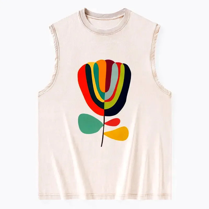 Japanese Streetwear Tank for Vacation