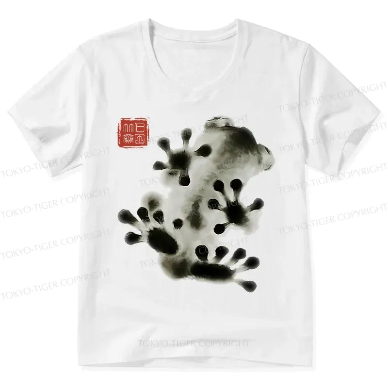 Classic Japanese Frog T-Shirt Best Seller