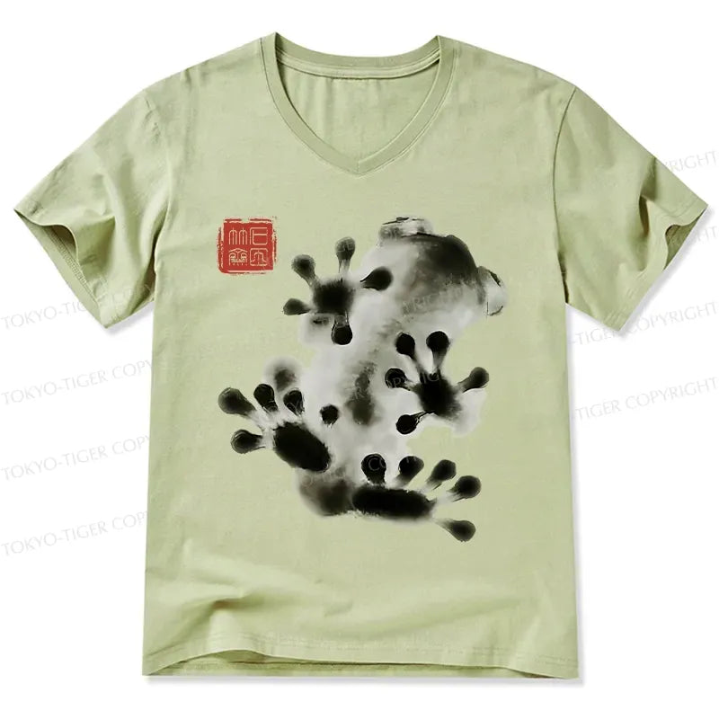 Classic Japanese Frog T-Shirt Best Seller