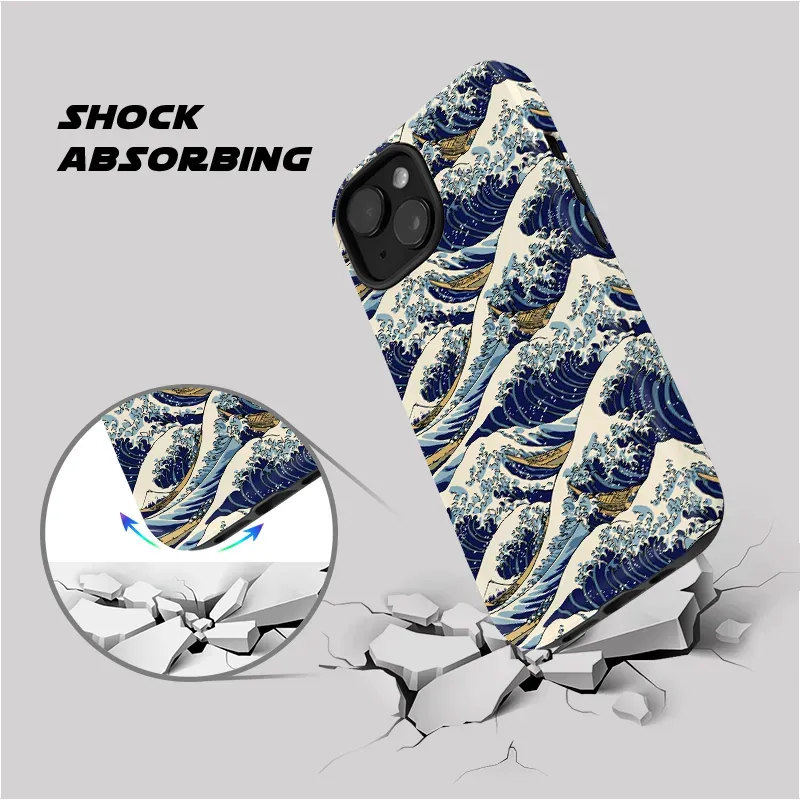 Kyoto Lion Ukiyo-e phone case for iPhone