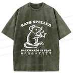 japanese vintage washed t-shirt unisex