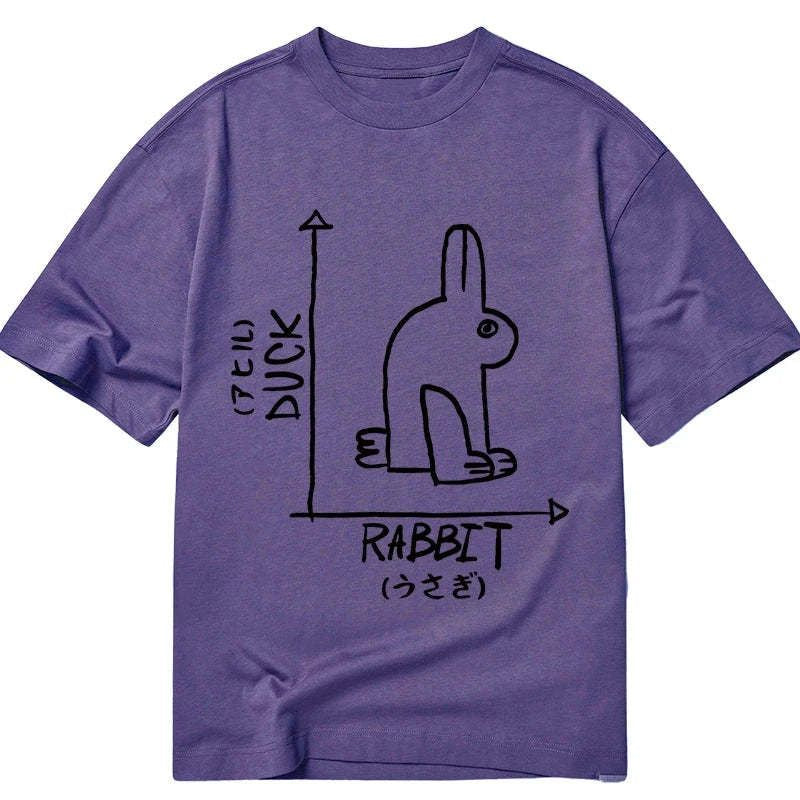 Kyoto-Lion A Rabbit And A Duck Classic T-Shirt