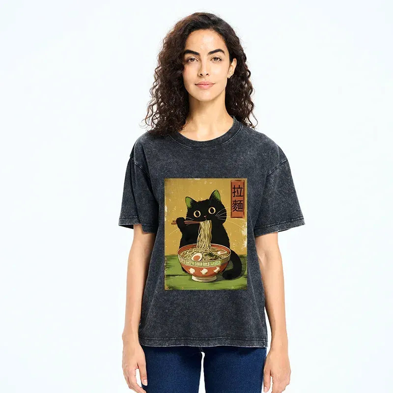 Washed Unisex T-Shirt for Daily Wear
