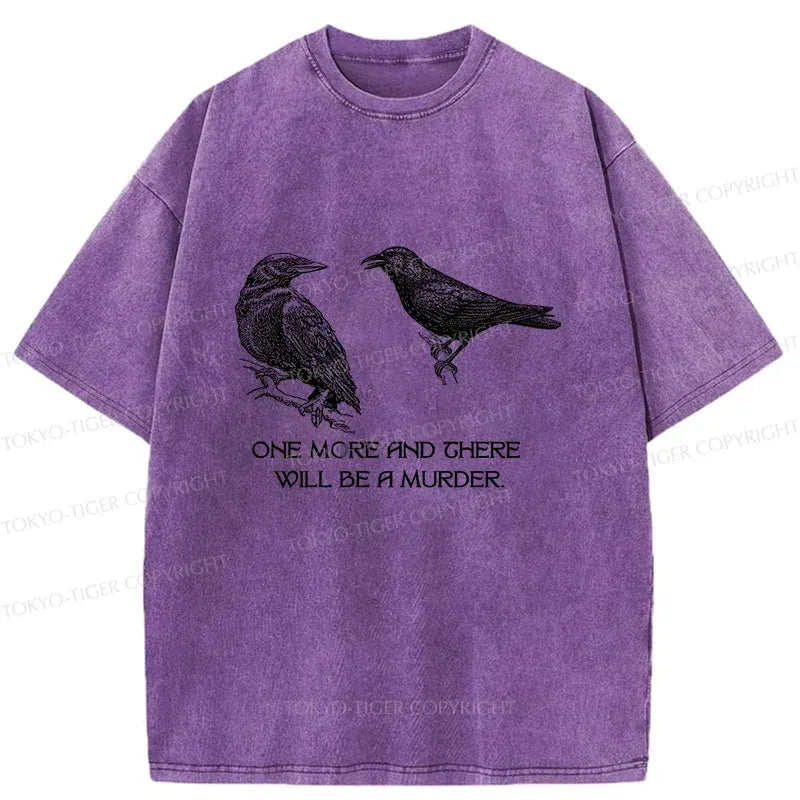 Ukiyo-e crow design t-shirt best seller