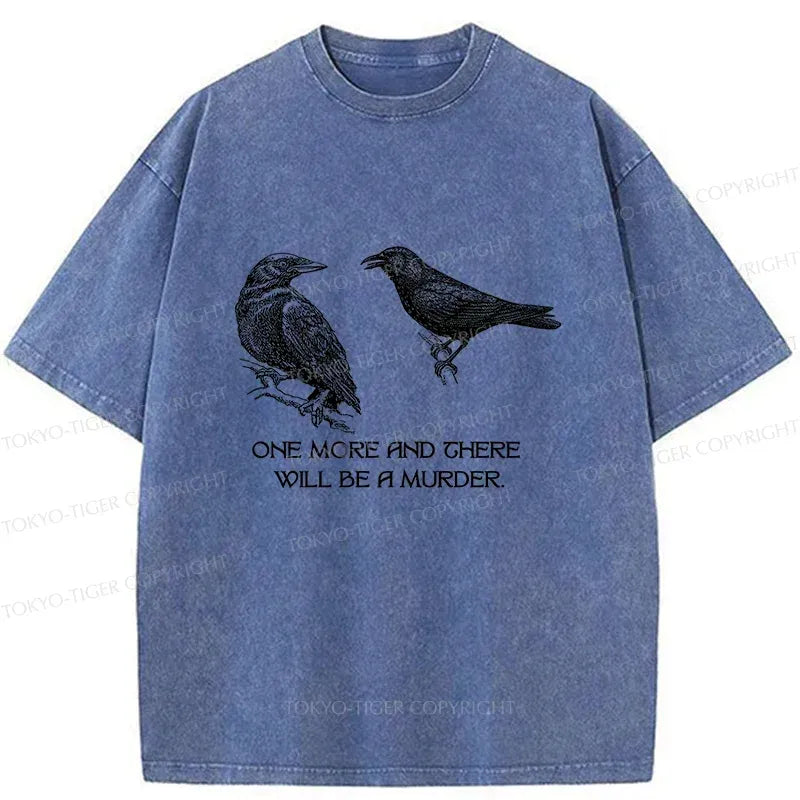 Ukiyo-e crow design t-shirt best seller