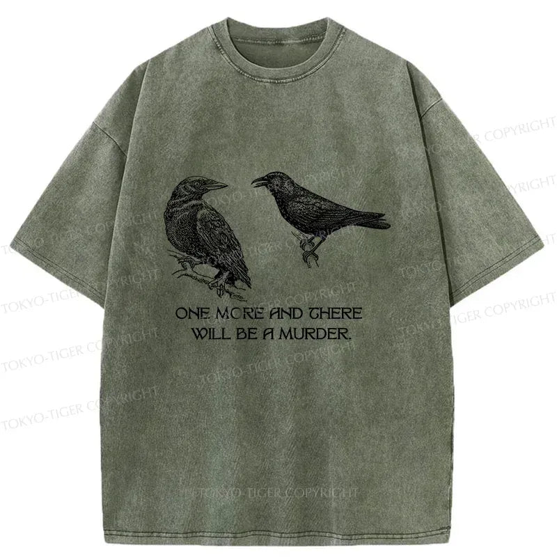 Ukiyo-e crow design t-shirt best seller