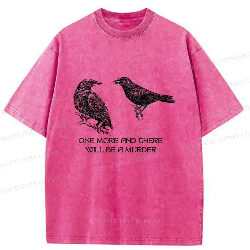 Ukiyo-e crow design t-shirt best seller
