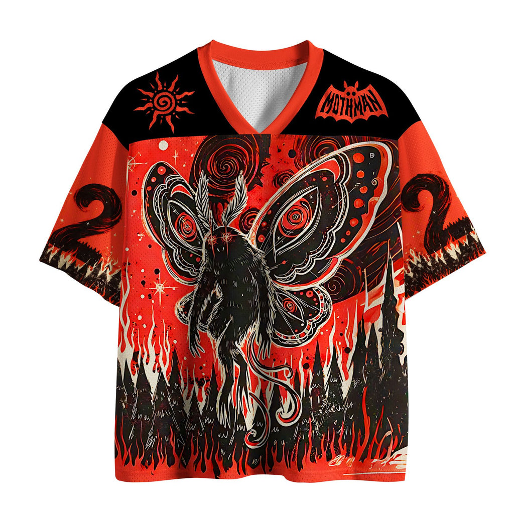 Fiery night mesh jersey on sale
