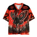 Fiery night mesh jersey on sale