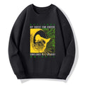 Kyoto-Lion Mouse Has A Passion For Cheese Sweatshirt