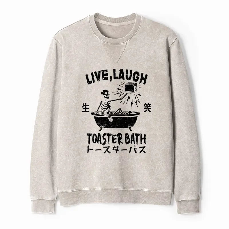 Funny Skeleton Sweatshirt for Daily Wear