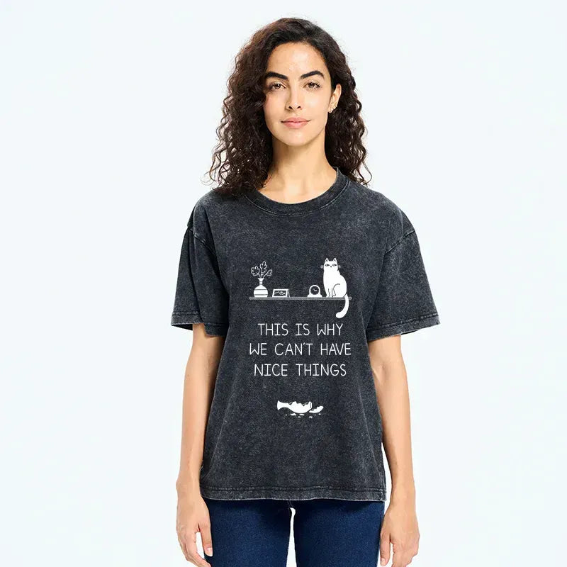 Best Seller Japanese Cat T-Shirt for Summer