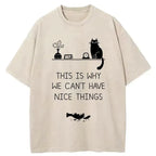 Best Seller Japanese Cat T-Shirt for Summer