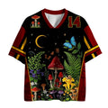 Kyoto-Lion Forest Whimsy No.14 Mesh Jersey