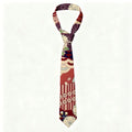 Kyoto-Lion A Floral Fusion Necktie