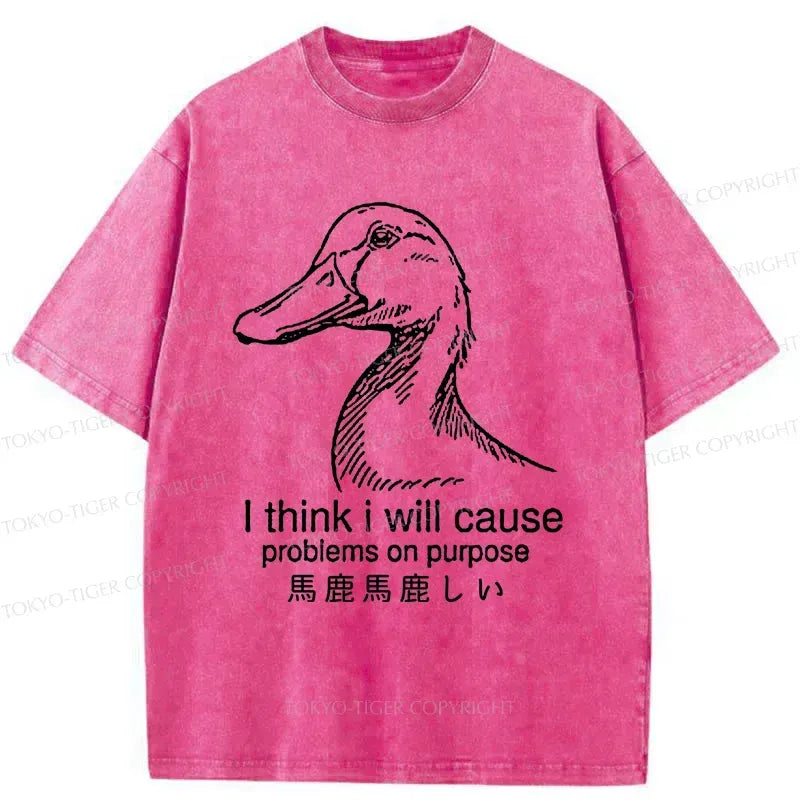 Silly goose Japanese streetwear t-shirt on sale