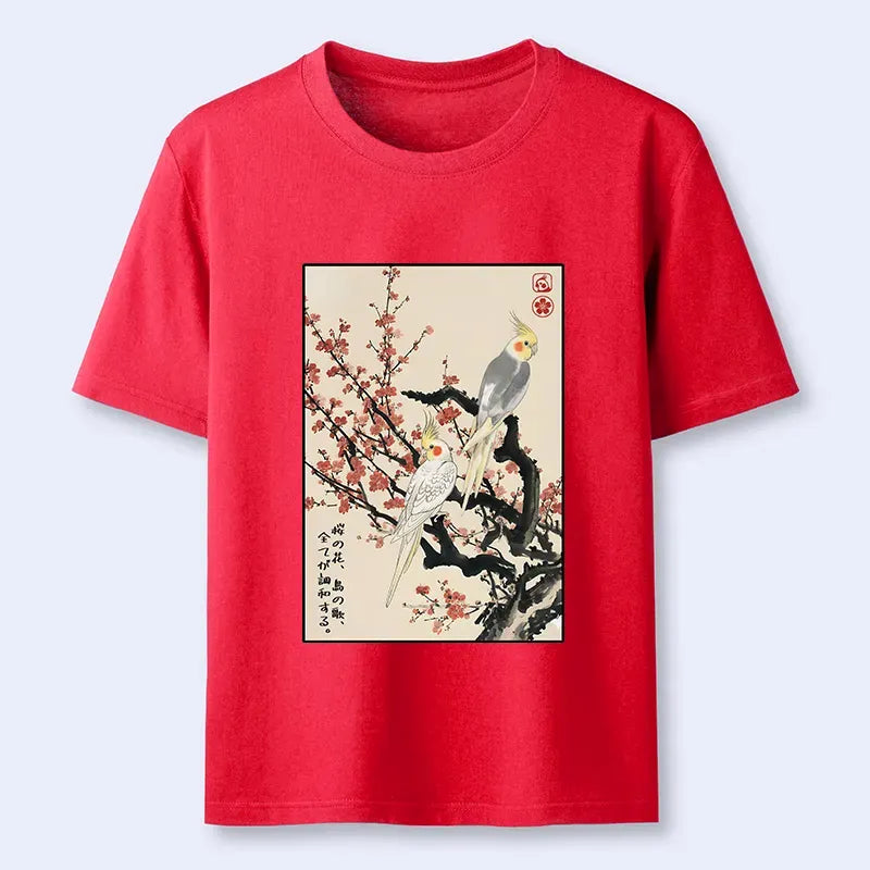 Japanese culture t-shirt for daily wear
