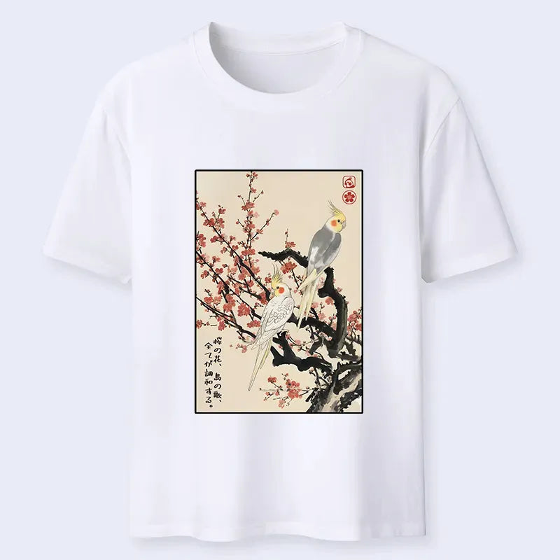Japanese culture t-shirt for daily wear