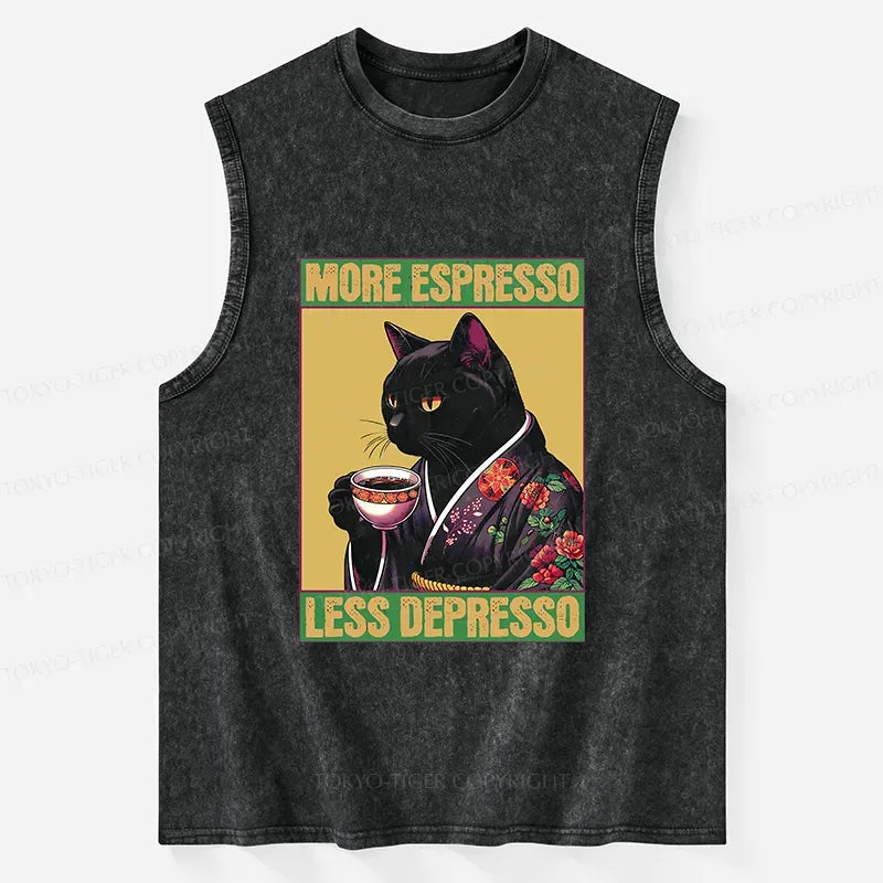japanese vintage washed tank top for daily wear