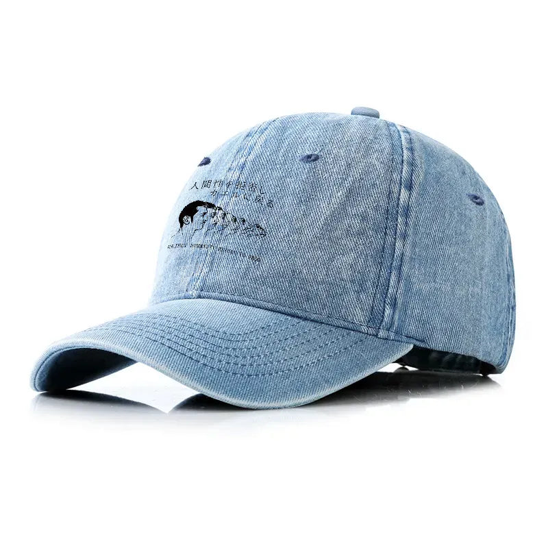 Japanese Denim Cap for Daily Wear