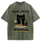 Vintage Cat T-Shirt for Everyday Wear