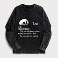 Japanese Vintage Skeleton T-Shirt for Men