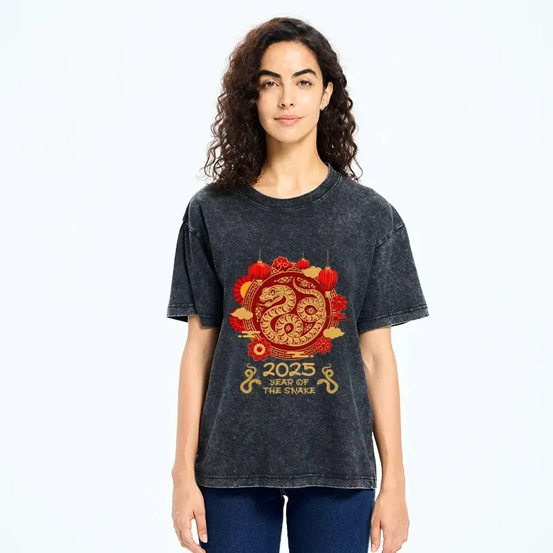 Washed Unisex T-Shirt for Daily Wear