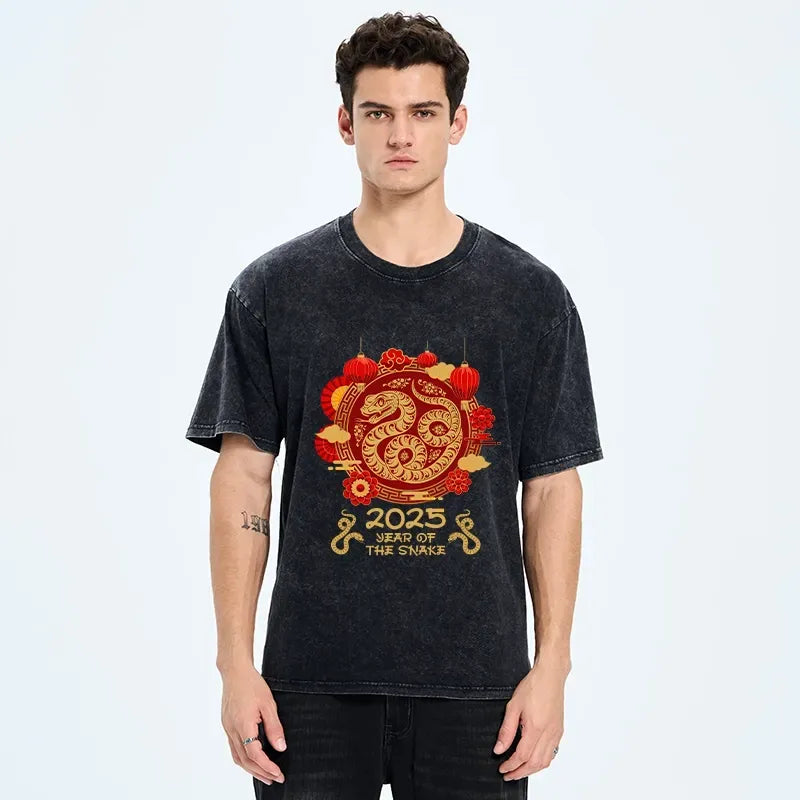 Washed Unisex T-Shirt for Daily Wear