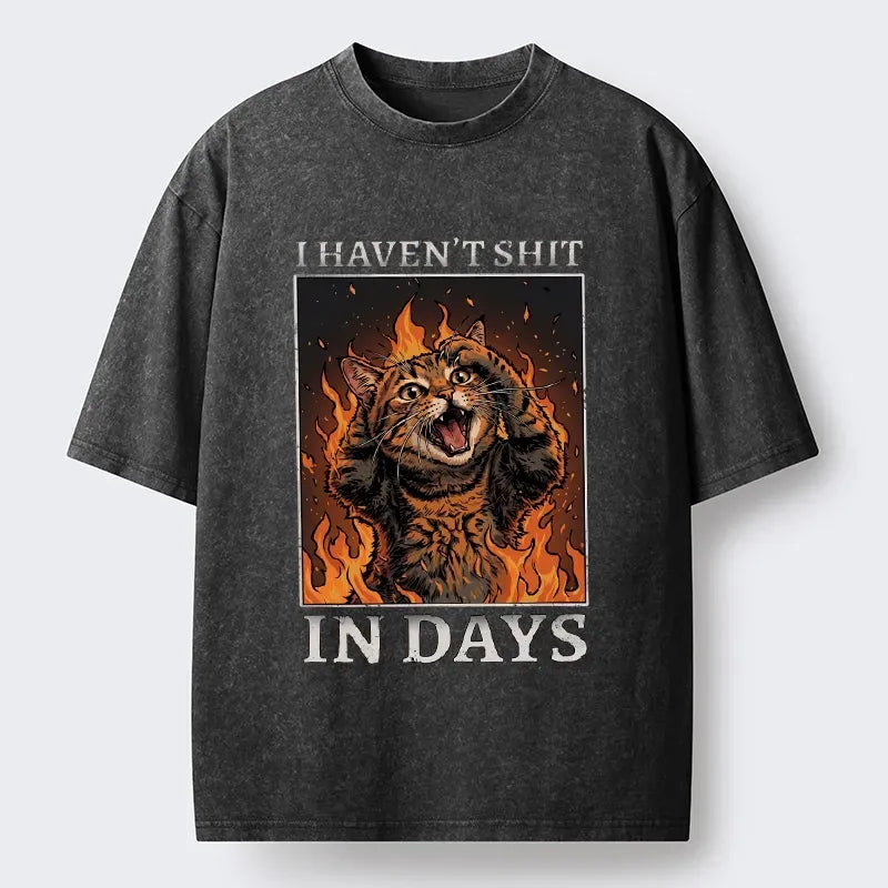 Cat Constipation Meme Shirt for Humor