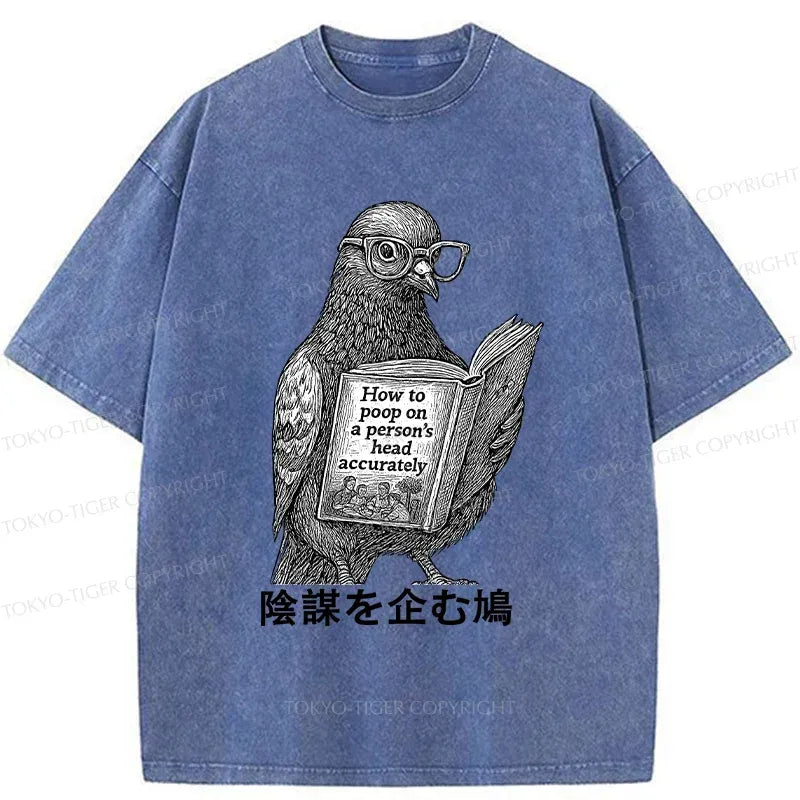 Japanese Washed T-Shirt for Daily Wear