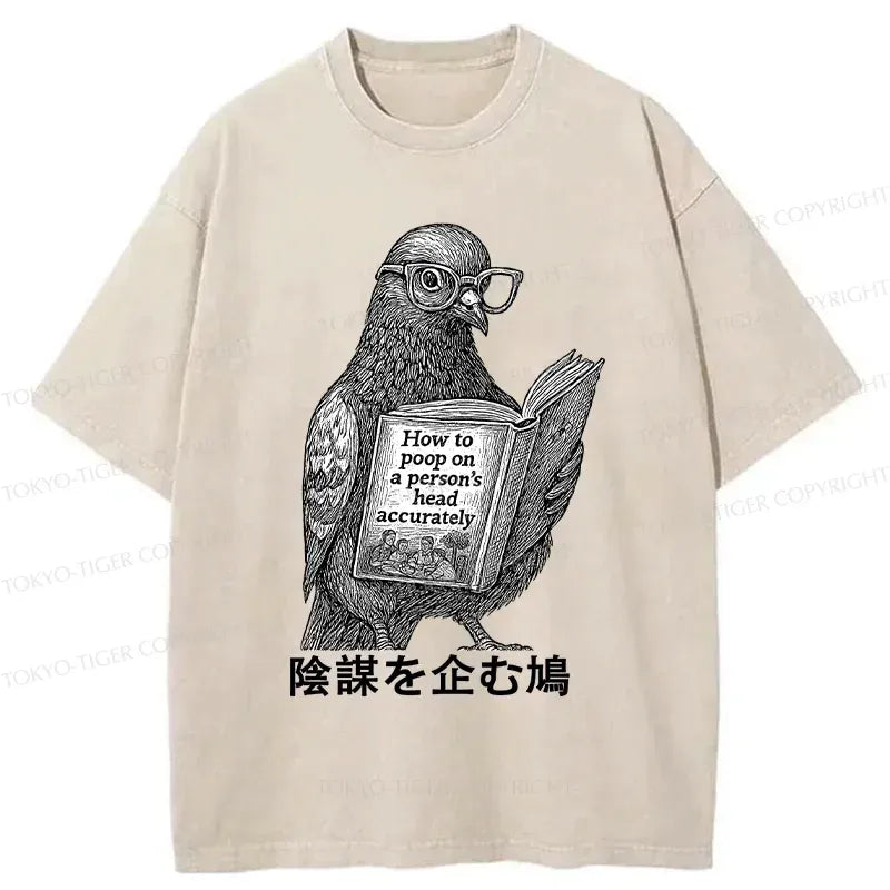Kyoto-Lion Scheming Doves Unisex Tee