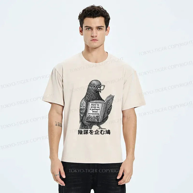 Japanese Washed T-Shirt for Daily Wear