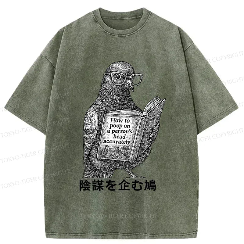 Kyoto-Lion Scheming Doves Unisex Tee