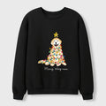 Japanese Christmas Tree Dog Sweatshirt Gift Idea
