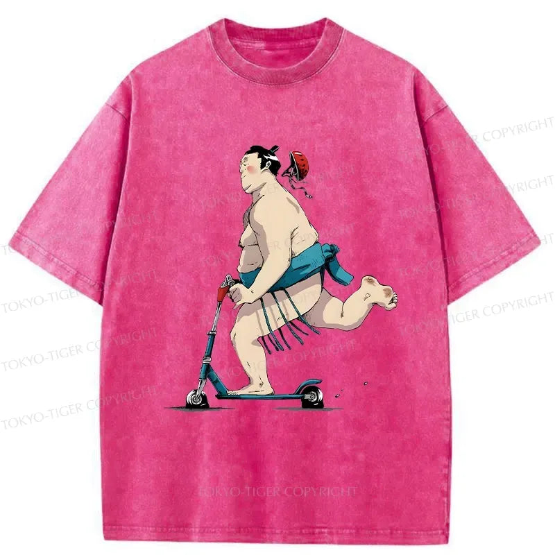 Japanese Sumo T-Shirt for Streetwear