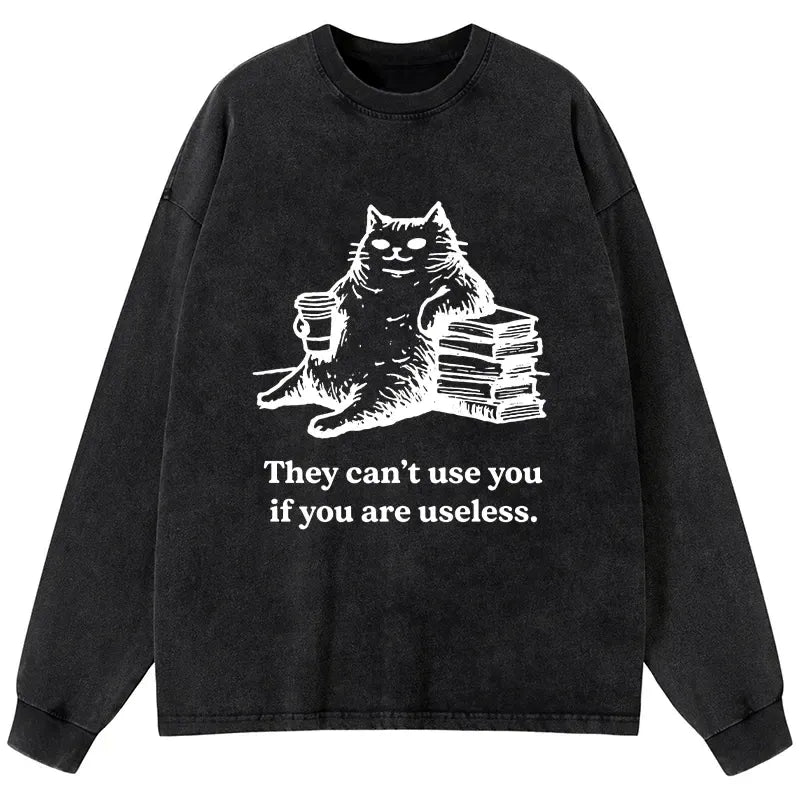 Funny Japanese Cat Shirt for Daily Wear
