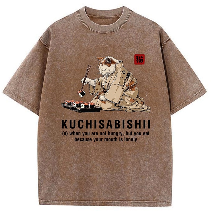Unisex cotton t-shirt with Kyoto lion design