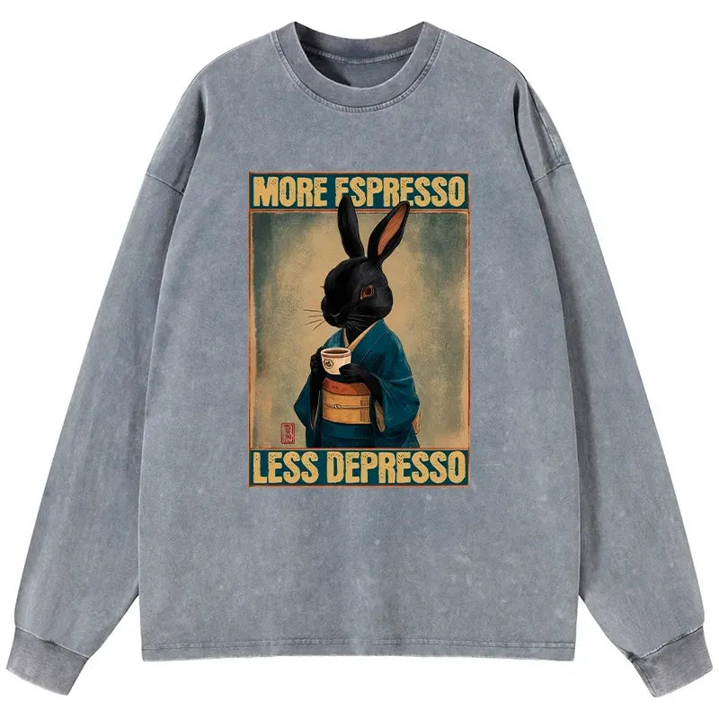 Japanese Rabbit Long Sleeve T-Shirt