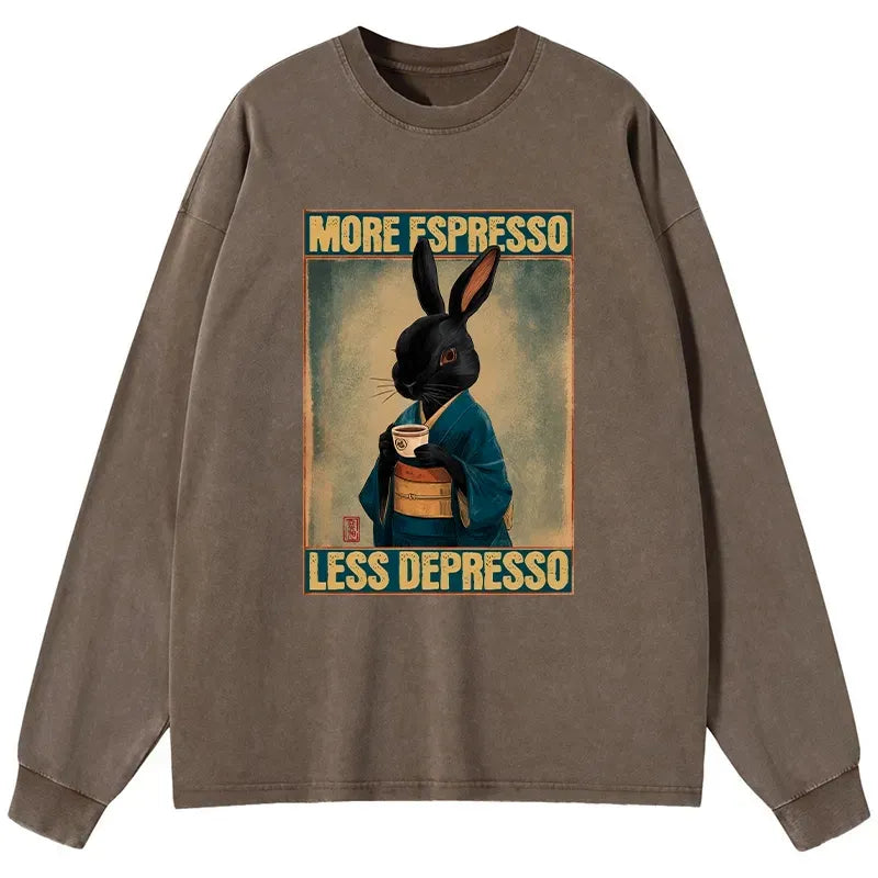 Japanese Rabbit Long Sleeve T-Shirt