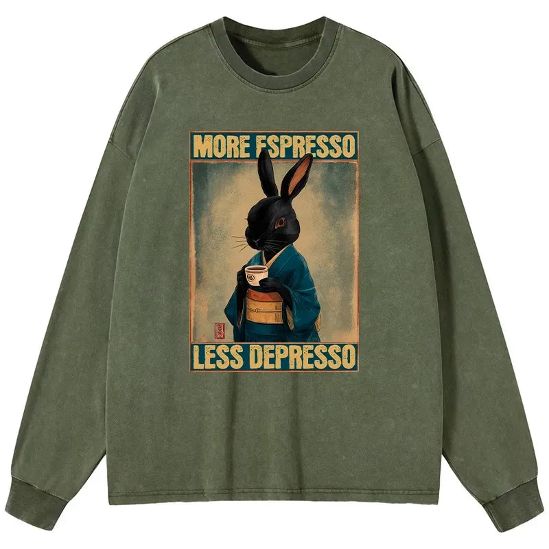 Japanese Rabbit Long Sleeve T-Shirt